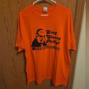 Gildan Philadelphia Flyers 2016 Playoffs Shirt XL Men's NWOT NHL